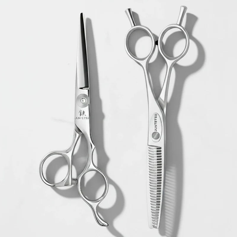 Set di forbici da parrucchiere Juntetsu Cobalt Apex