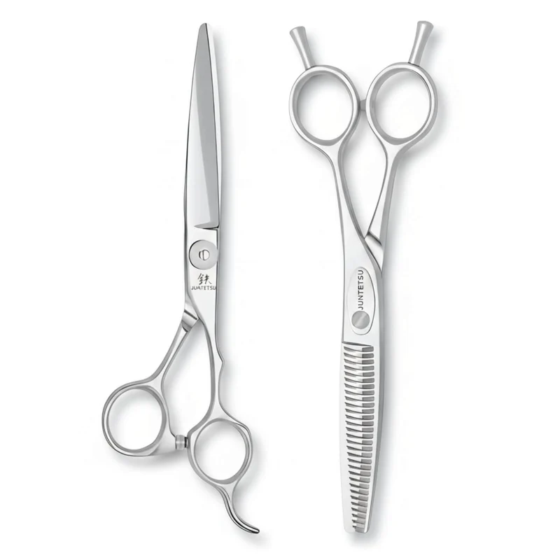 Set di forbici da parrucchiere Juntetsu Cobalt Vertex