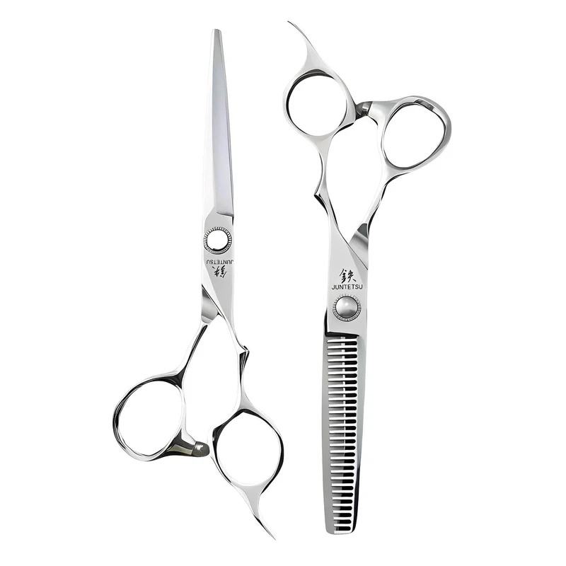 Set di forbici da parrucchiere professionali Juntetsu Zenith