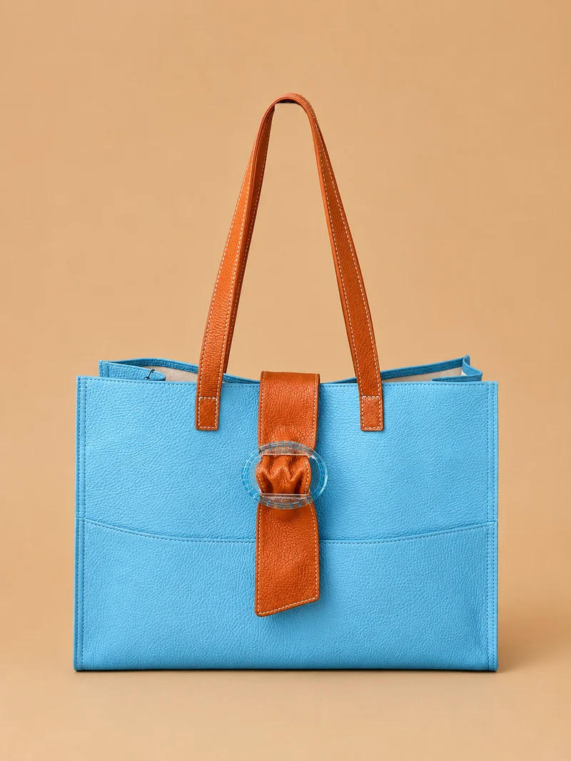 Scorpione Shopping Bag in pelle