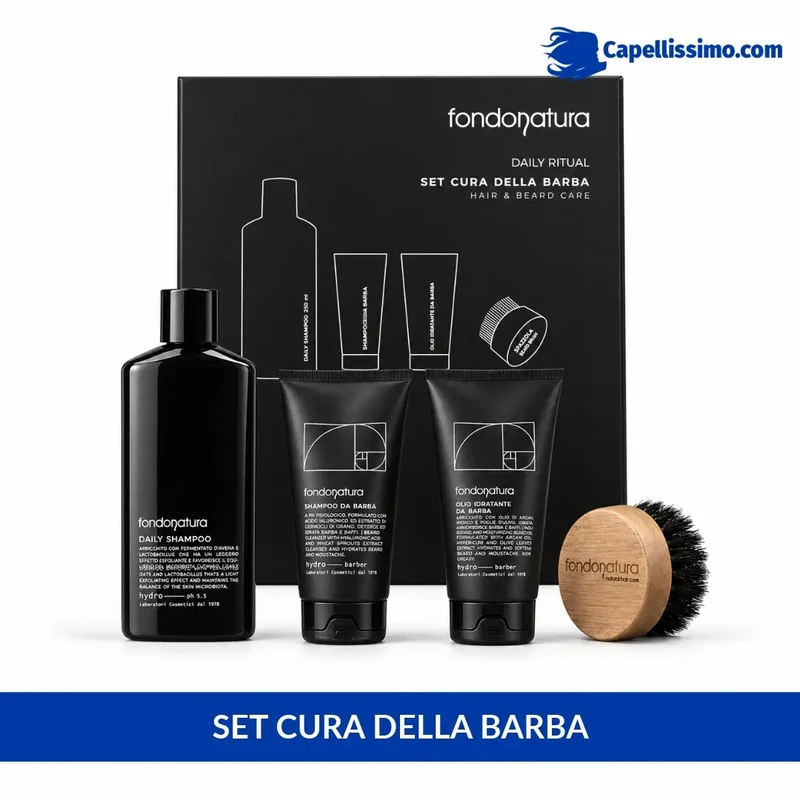 Set cura della barba Fondonatura