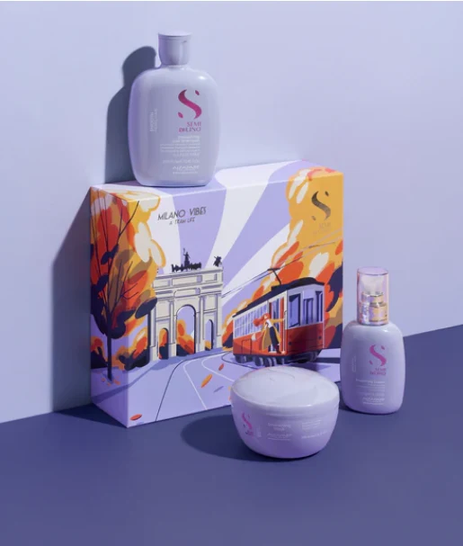 Alfaparf Milano - Semi di Lino Holiday Set Smooth