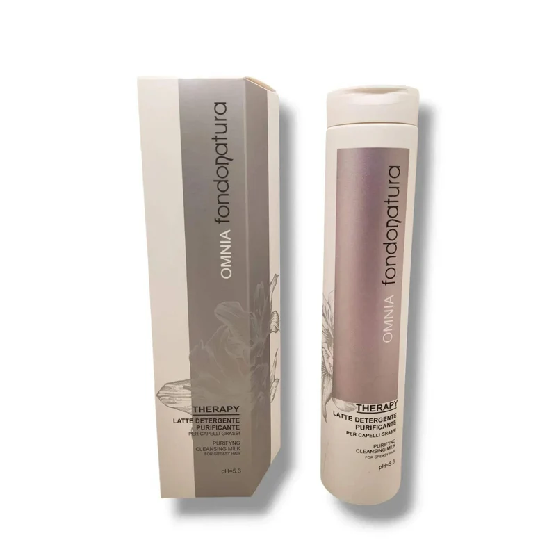 Fondonatura Shampoo Latte Purificante per Capelli Grassi 250 ML