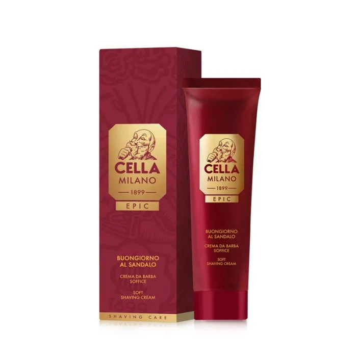 Crema da Barba Soffice Buongiorno al Sandalo Epic Cella 100 ml.