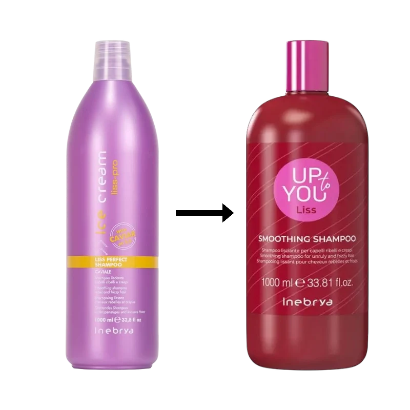 Inebrya Ice Cream Smoothing Shampoo 1000ml