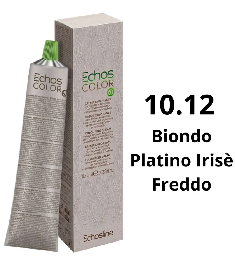 Echosline Echos Color Tintura 10.12 Biondo Platino Irisè Freddo