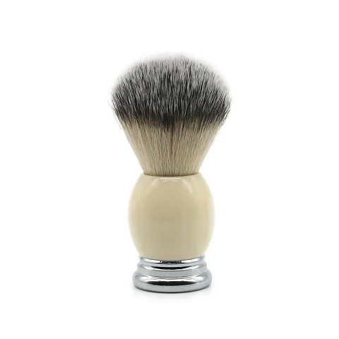 Ubersuave Eco-Razor model 18大號結仿象牙球柄剃鬚刷（合成銀尖）
