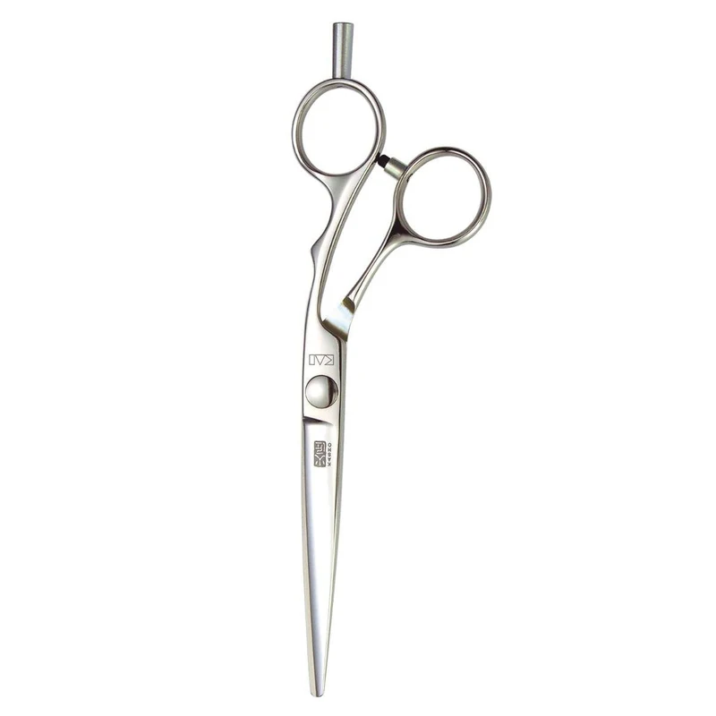 Kasho Forbici da taglio per capelli offset argento