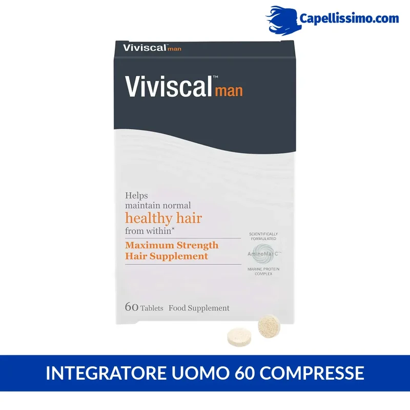 Viviscal Uomo Integratore 60 Compresse