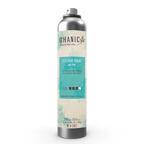 Ohanic Eco Hair Spray Gas Free 生態環保定型噴霧