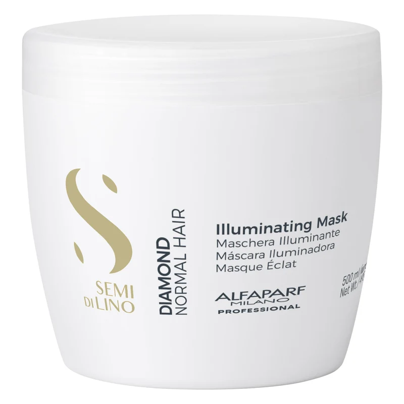 Maschera Illuminante 500ml Semi di Lino Alfaparf Milano