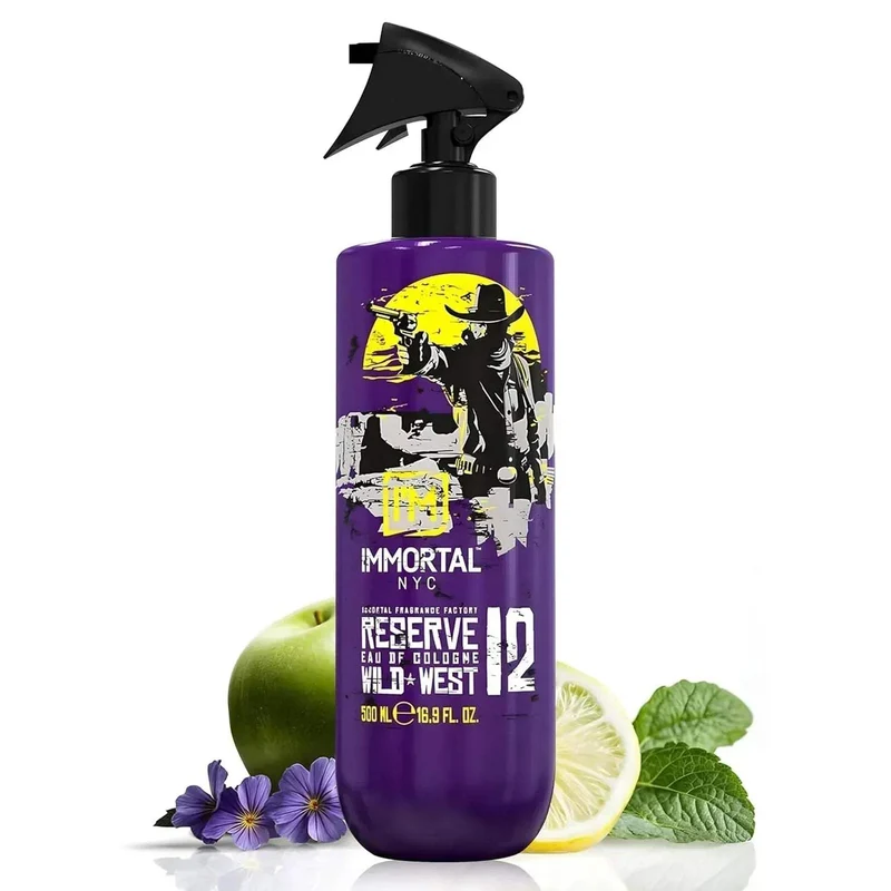 Immortal Nyc Eau De Cologne 12 Wild West 500 ml