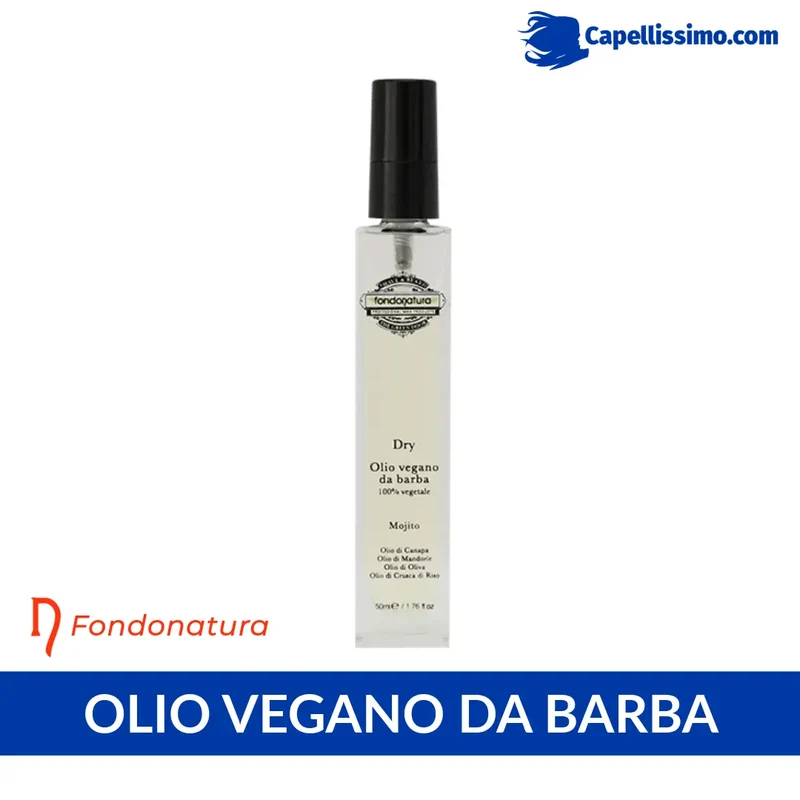 Fondonatura Dry Olio Vegano da Barba