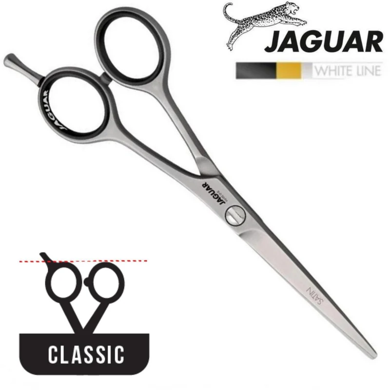 Jaguar Forbici da taglio per capelli White Line Satin