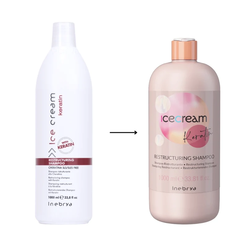 Inebrya Keratin Restructuring Shampoo 1000ml 角蛋白洗頭水