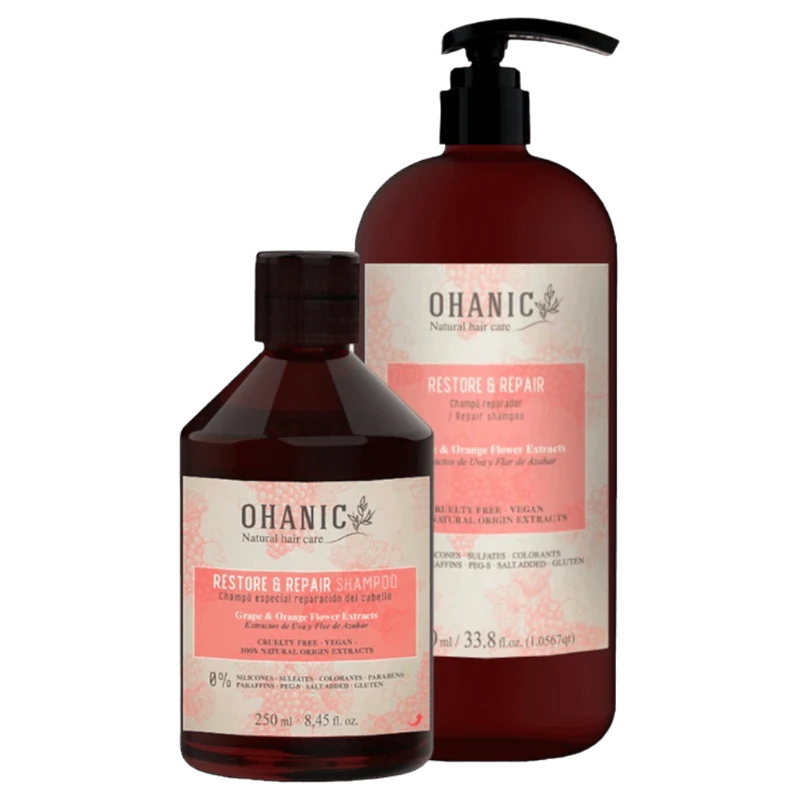 OHANIC RESTORE & REPAIR SHAMPOO 250ML / 1000ML 修護