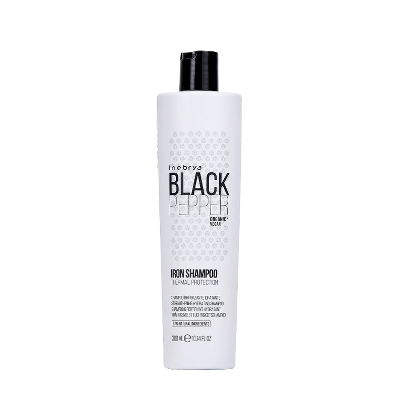 Inebrya Iron shampoo thernal protection 300ml /1000ml 強化保濕洗頭水