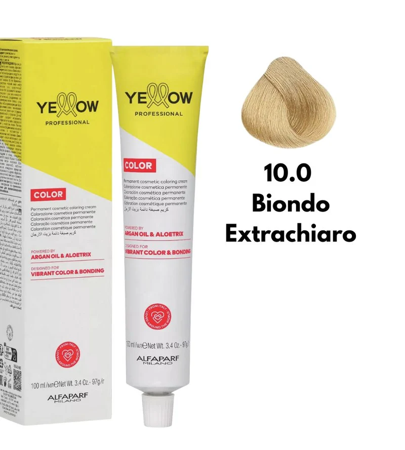 Tintura Yellow Alfaparf 100ml 10 Biondo Extrachiaro