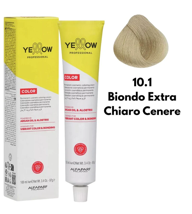 Tintura Yellow Alfaparf 100ml 10.1 Biondo Extrachiaro Cenere