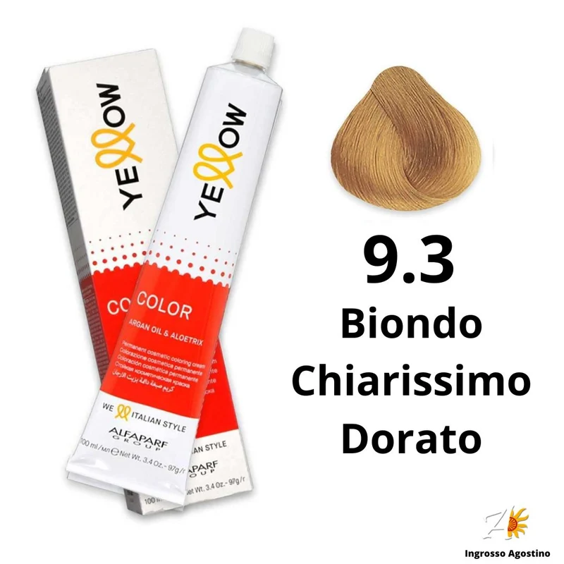 Tintura Yellow Alfaparf 100ml 9.3 Biondo Chiarissimo Dorato