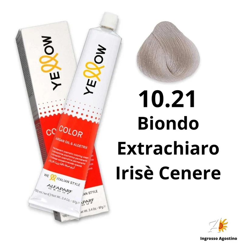 Tintura Yellow Alfaparf 100ml 10.21 Biondo Extrachiaro Irisè Cenere