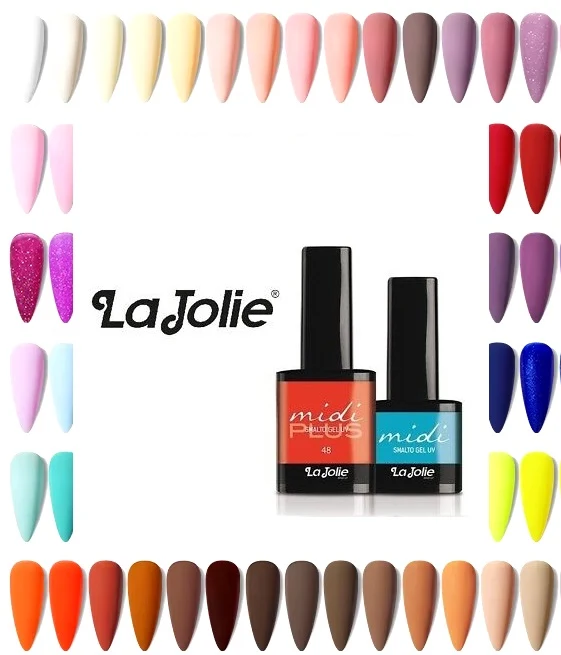 La Jolie - Midi Smalto Gel Uv - 12 Ml