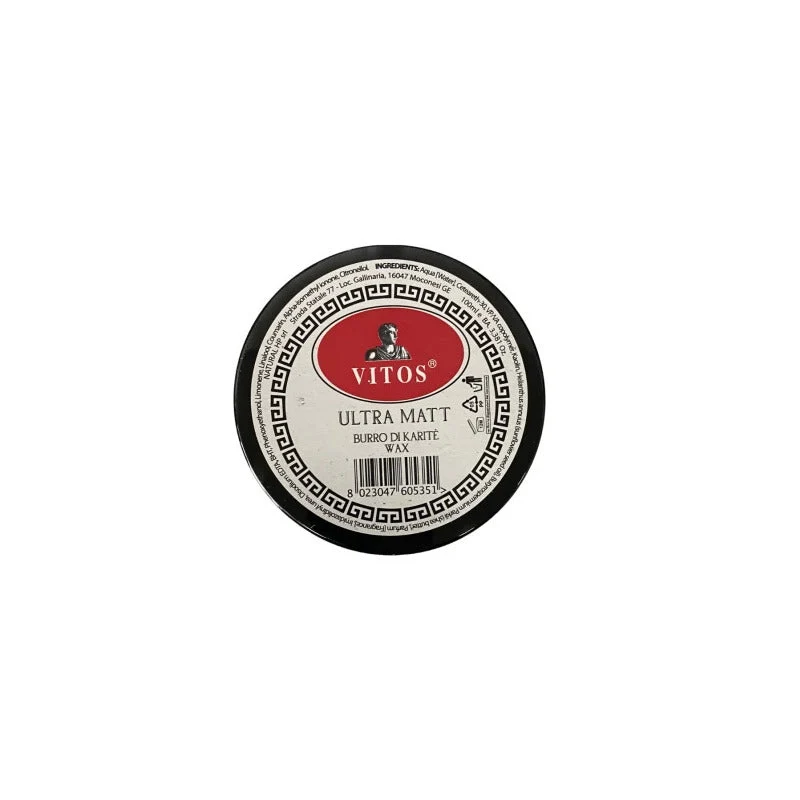 Cera per Capelli Burro di Karite Ultra Matt Vitos 100 ml