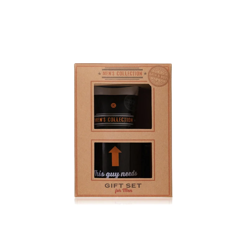 Confezione regalo Men's Collection gel doccia 100 ml e coffee mug