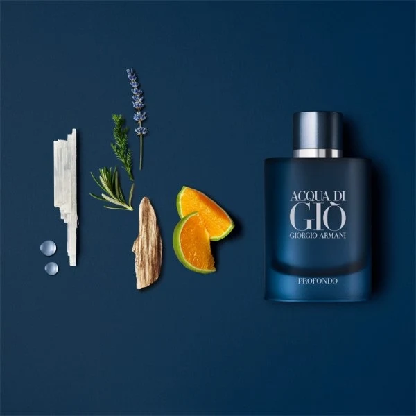 Giorgio Armani - Acqua di Giò PROFONDO - Eau De Parfum - 200 Ml - Non Ricaricabile