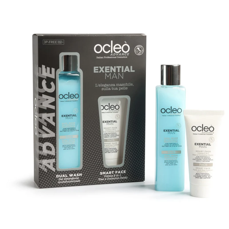 Beauty Box Viso-Corpo Exential Man gel detergente + cr.viso 200-50ml