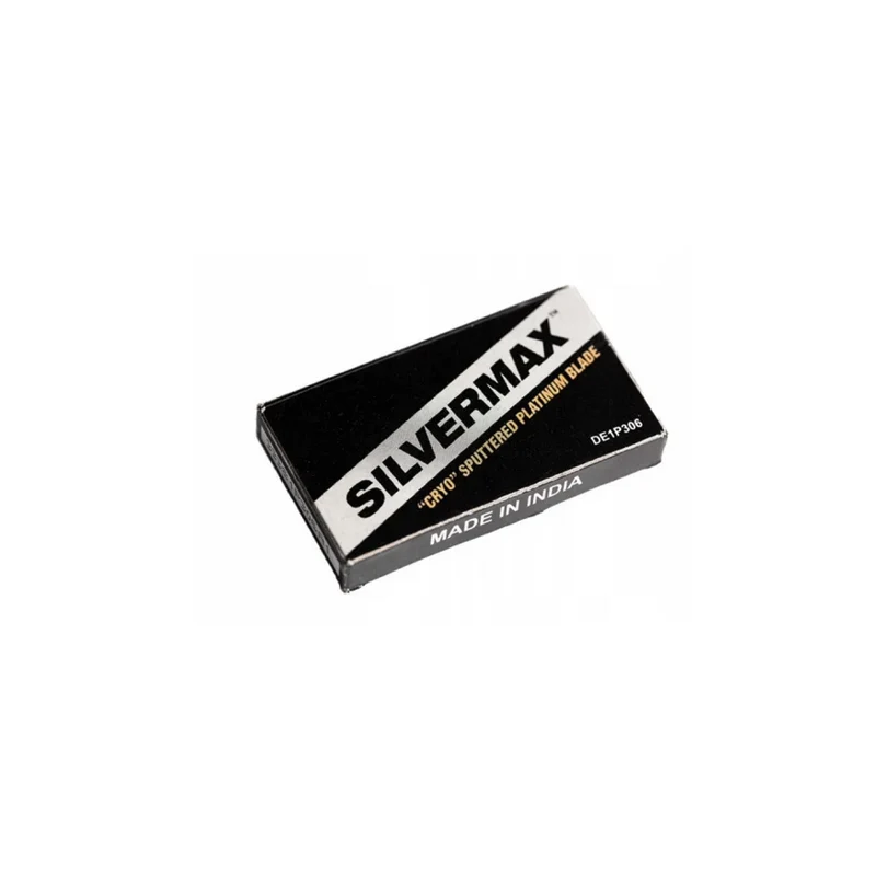 Lametta da Barba Silvermax Cryo Sputtured Platinum Blade pc. 5 lame