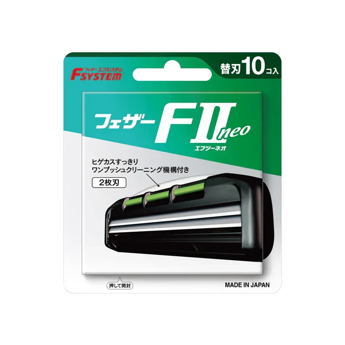 Lame di ricambio F-System F2 Neo Feather 10 pezzi