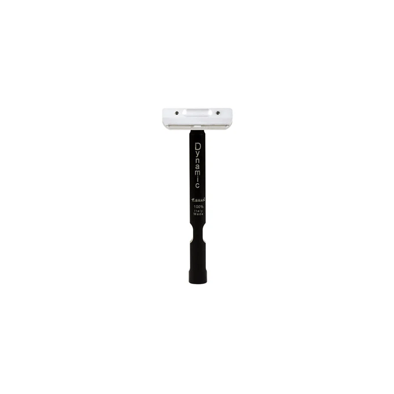 Rasoio Focus Dynamic R48 Alluminio Nero mezza lama