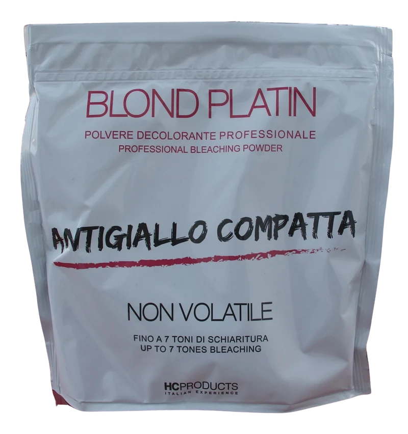 Polvere Decolorante Antigiallo Blond Platin 7 Toni 450g