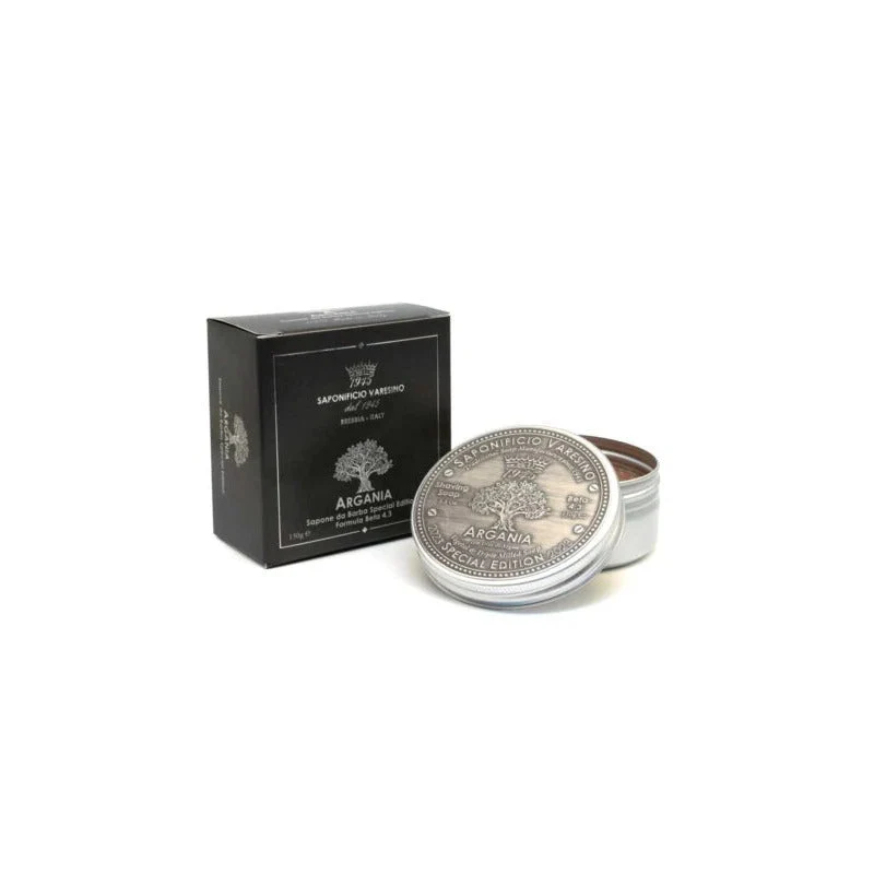 Sapone da Barba Argania 4.3 saponificio Varesino 150 gr