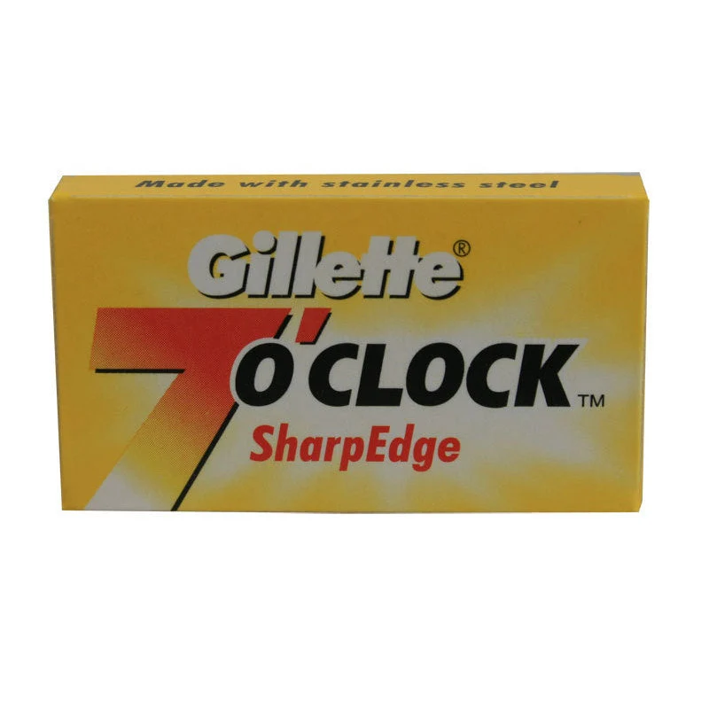 Lamette Gillette 7 O’Clock Sharp Edge 1 pacchetto da 5 lame