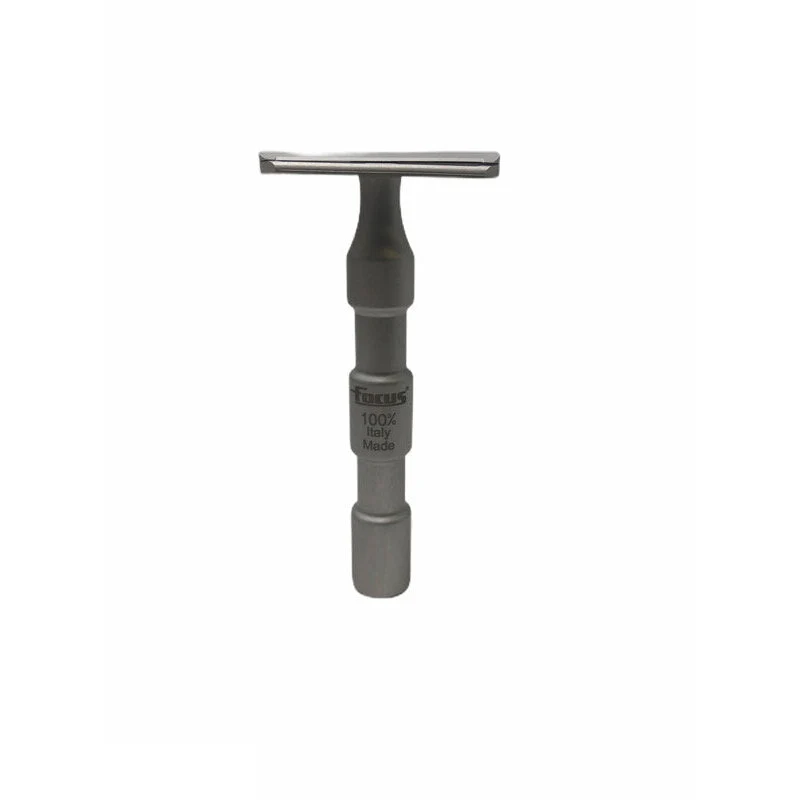 Rasoio Double Edge Slant Argento Focus R53