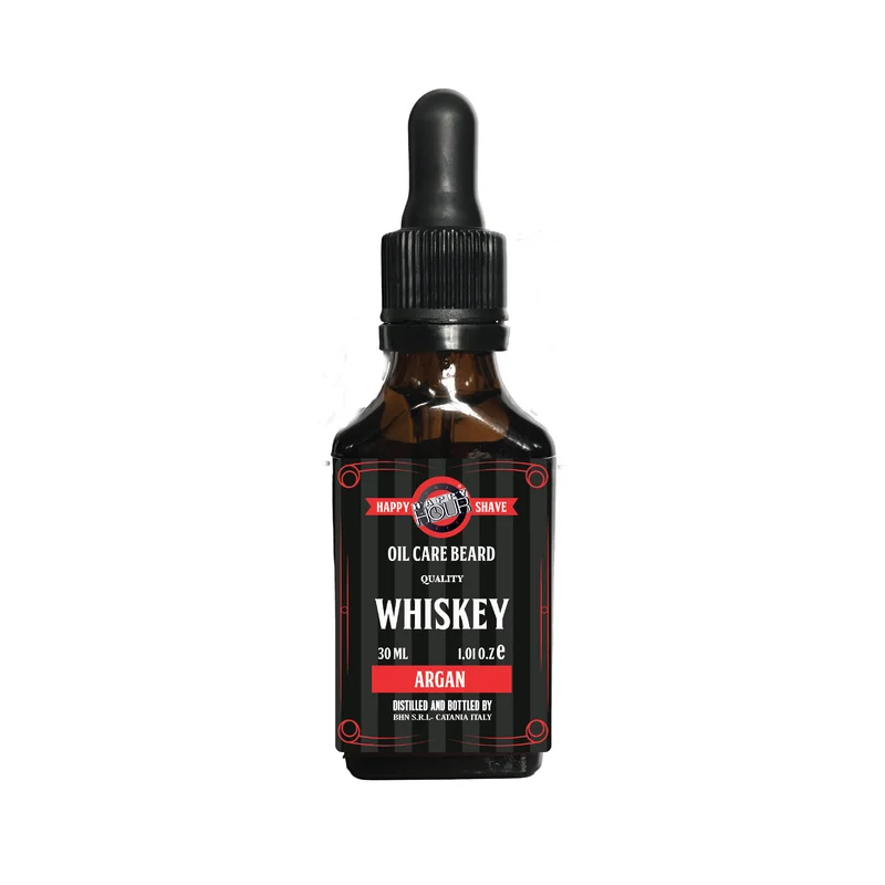 Olio da Barba ammorbidente e idratante Oil Care Whiskey Argan 50 ml