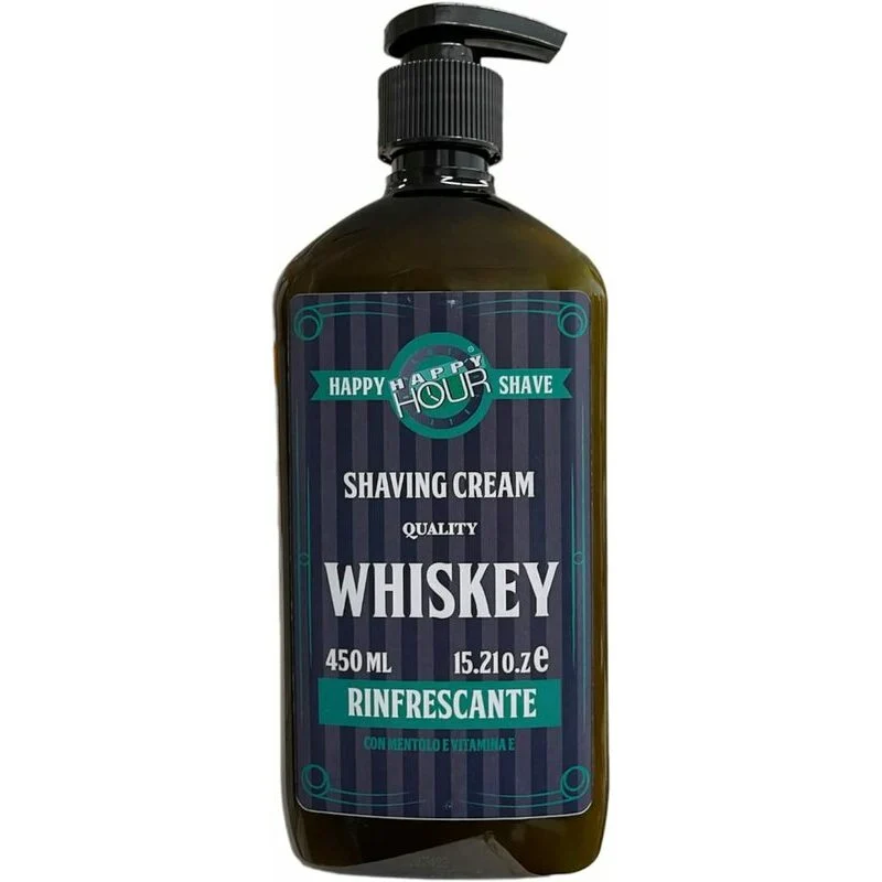 Crema da rasatura Shaving Cream Quality Whiskey Rinfrescante 450 ml