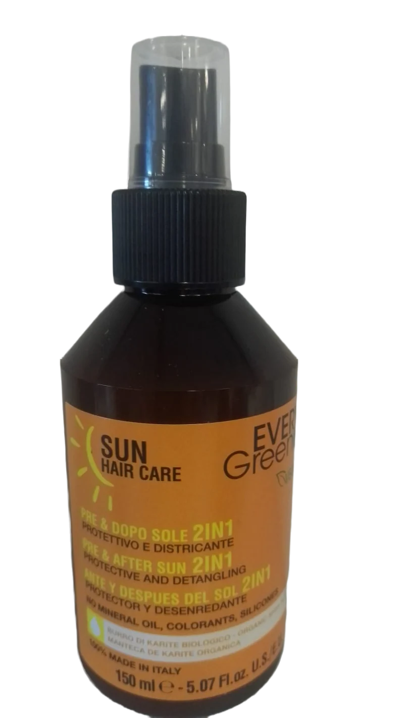 Pre e Dopo Sole 2 in 1 Protettivo e Districante 150ml Every Green