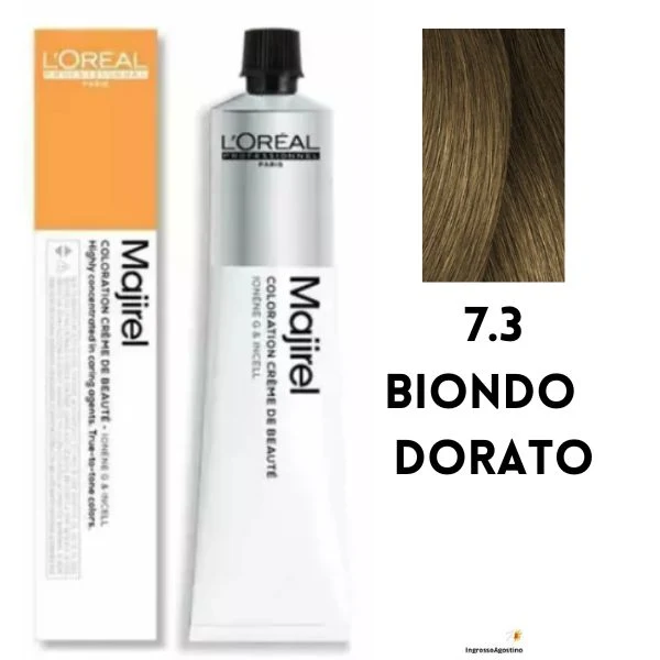 Tintura Majirel L'Oreal 50ml 7.3 Biondo Dorato