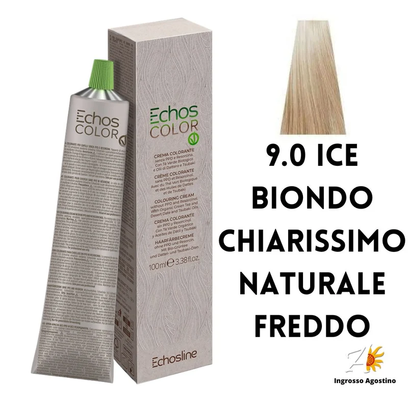 Echosline Echos Color Tintura 9.0 ICE Biondo Chiarissimo 100ml