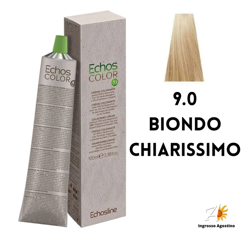 Echosline Echos Color Tintura 9.0 Biondo Chiarissimo 100ml