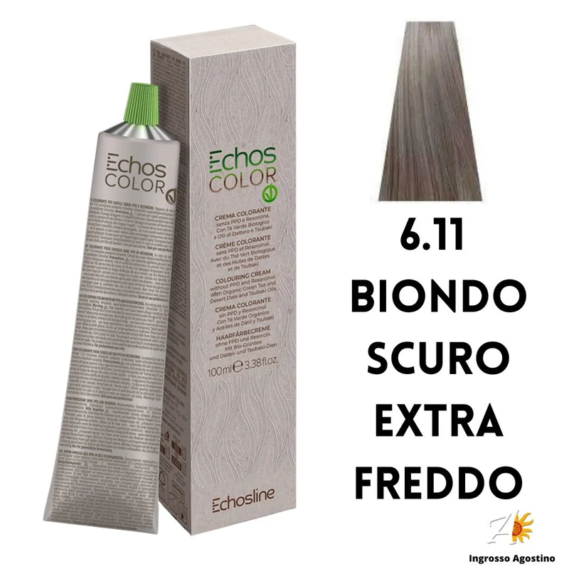 Echosline Echos Color Tintura 6.11 Biondo Scuro Extra Freddo 100ml