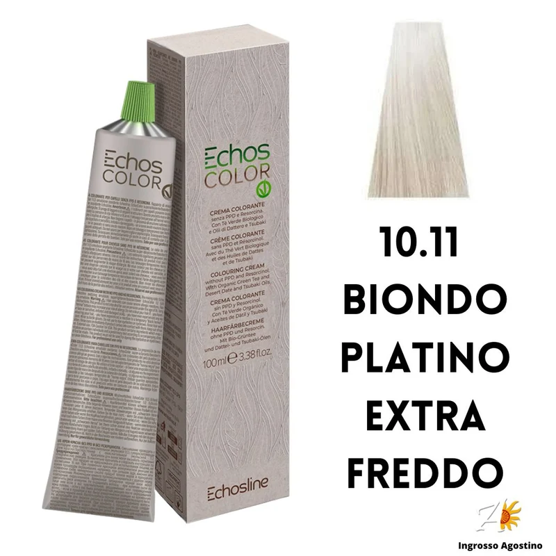 Echosline Echos Color Tintura 10.11 Biondo Platino Extra Freddo 100ml