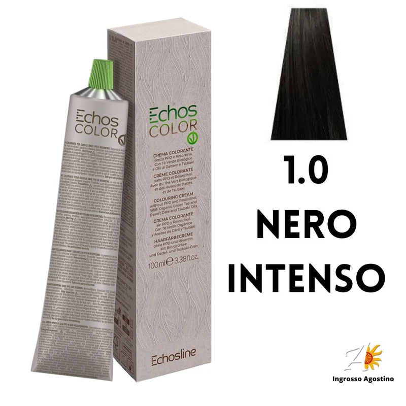 Echosline Echos Color Tintura 1.0 Nero Intenso 100ml