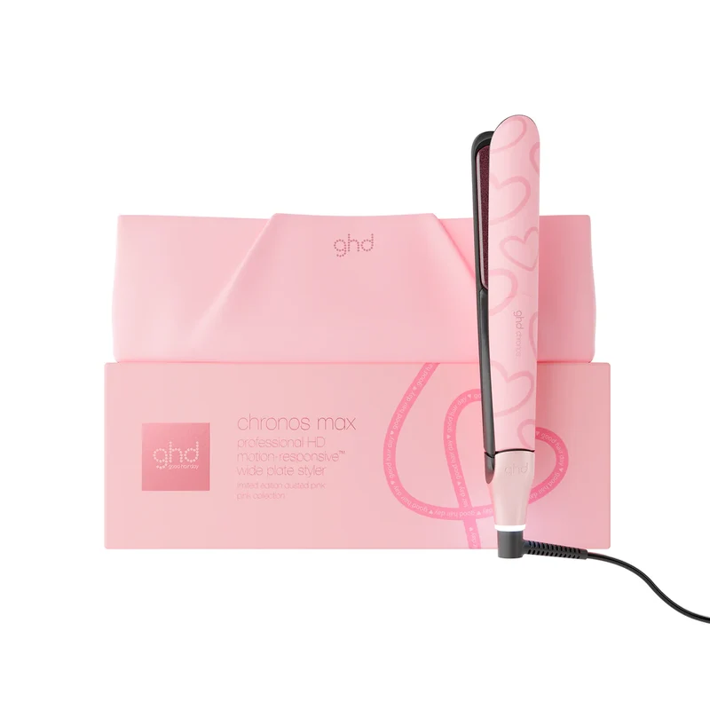 nuova ghd chronos piastra per capelli professionale rosa (lamelle 26mm) dusted pink