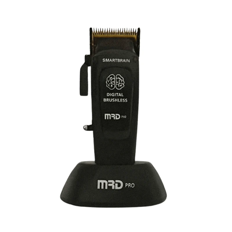 MRD Pro Smart Brain Metal Clipper Black Tagliacapelli Professionale Brushless 7.200 RPM