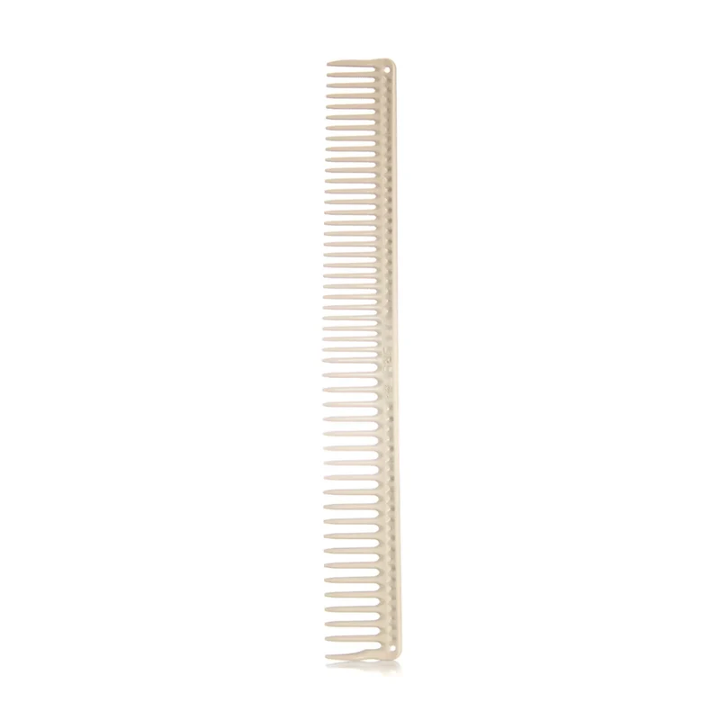 JRL Long Round Tooth Cutting Comb 9" – Pettine Professionale per Capelli Spessi, Ricci e Texturizzati