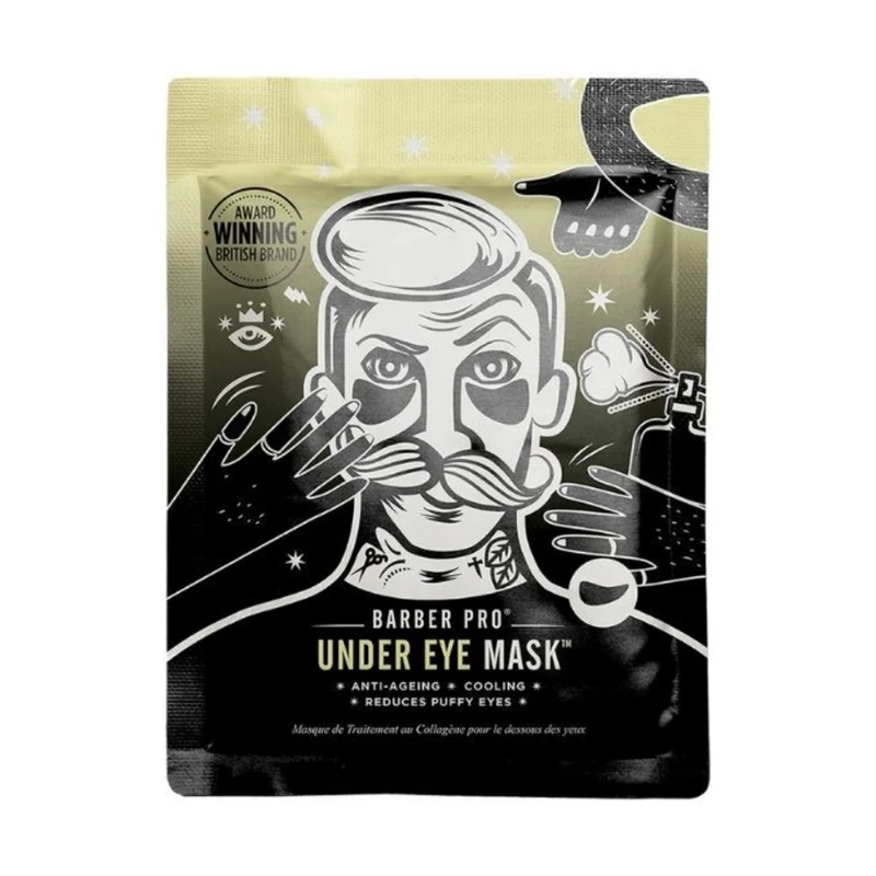Barber Pro Under Eye Mask – Maschera Contorno Occhi Rinfrescante e Defaticante